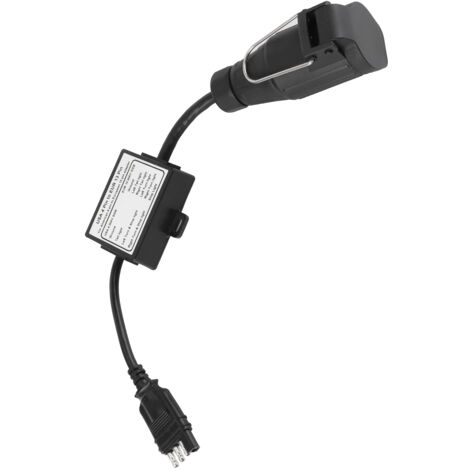 Convertidor de cableado de circuito de iluminación de remolque portátil de enchufe plano de 4 pines de EE. UU. a enchufe plano de 13 pines de la UE