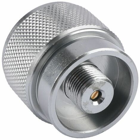Convertidor de tanque, adaptador de tanque de gas, conector de estufa de camping accesorio adaptador de tanque