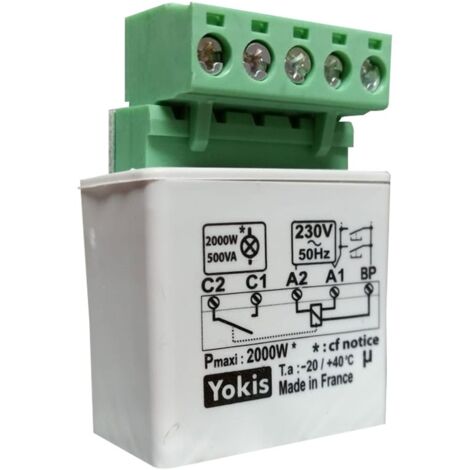 Convertidor para contacto permanente de persiana Yokis CVI34E 5454806