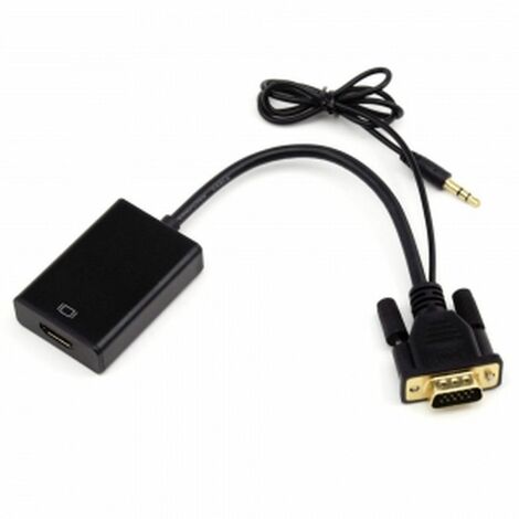 Convertidor señal Video VGA+Audio a salida video HDMI