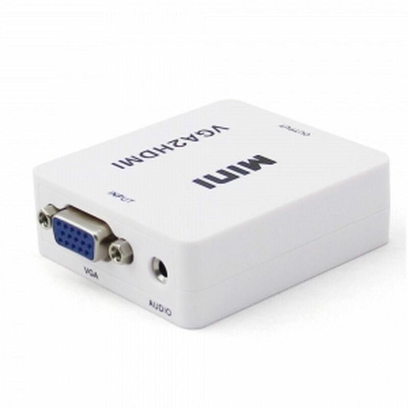 

Convertidor VGA2HDMI convierte Video VGA+Audio a salida video HDMI