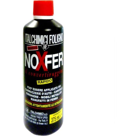 Convertiruggine Noxfer Ml 375 Blocca Ed Elimina La Ruggine Trasformandola