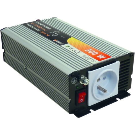 Convertisseur 12V DC/230V AC - 600W max - pure sinusoide