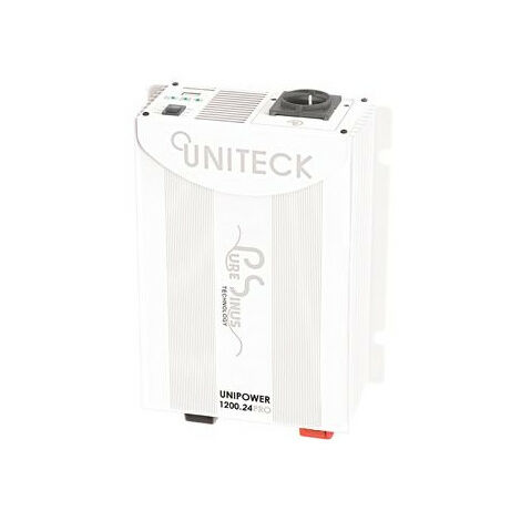 Convertisseur 24/230v - 1200w - Pur Sinus - Unipower 1200.24 Pro - Uniteck