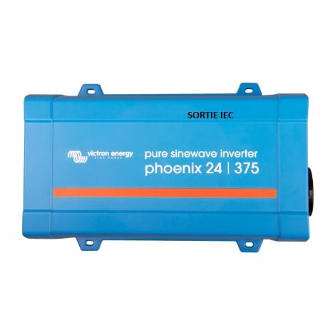 Convertisseur 24V - 230V 375 VA SORTIE IEC VE DIRECT Pur Sinus VICTRON
