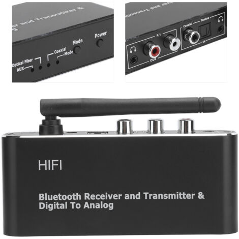 Convertisseur Audio Bluetooth DAC D09 pour Haut-parleurs sans Fil