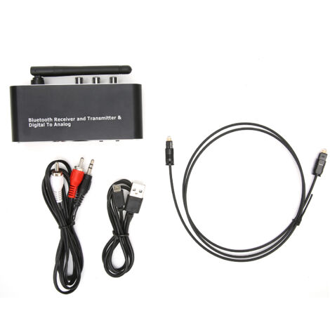 Convertisseur Audio Optique/Coaxial vers RCA pour Téléphones, Tablettes, Téléviseurs