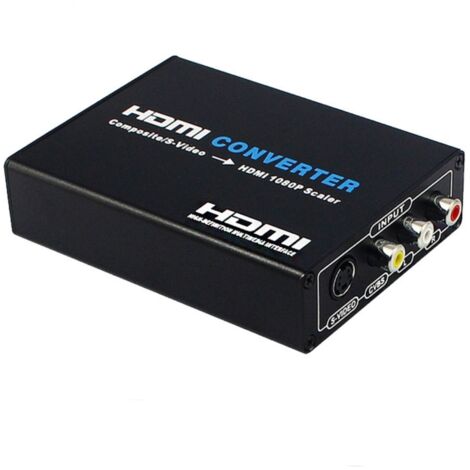 Convertisseur AV et S-Vidéo vers HDMI pour TV