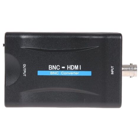 Convertisseur BNC HDMI, Adaptateur Vidéo CVBS PAL/NTSC vers 720P/1080P pour Caméras de Sécurité