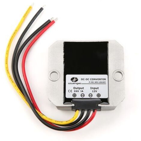 Convertisseur Boost 12V à 24V, régulateur de tension DC, alimentation 1A 24W