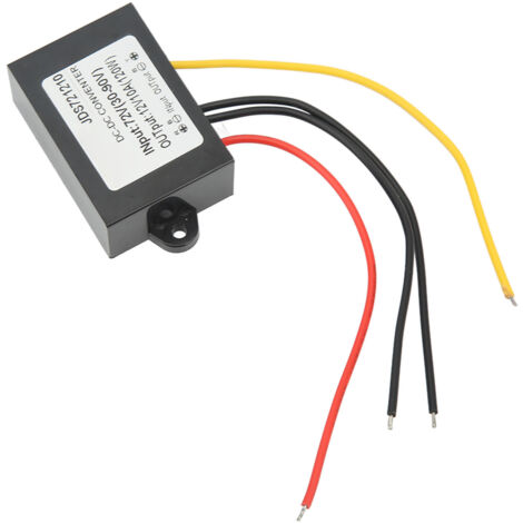 Convertisseur Buck IP67 étanche, Module de tension DC 72V à 12V 10A pour véhicule
