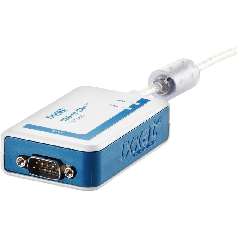 Ixxat - Convertisseur can 1.01.0281.11001 usb, Bus can, Sub-D9 sans séparation galvanique 5 v/dc 1 pc(s) Y682691