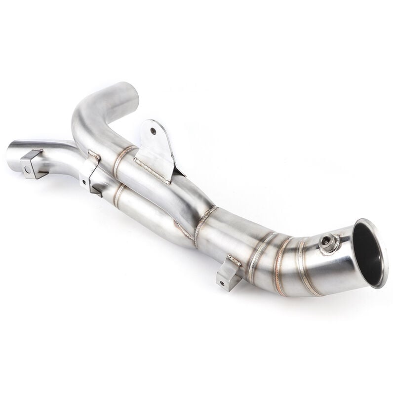 YB - Jeffergarden Convertisseur catalytique supprimé chat supprimer tuyau d'échappement milieu tuyau de liaison adapté pour Yamaha yzf R1 2009-2014