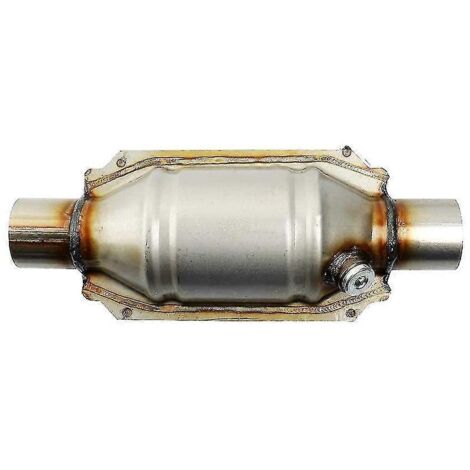 Convertisseur catalytique universel entrée/sortie, avec port O2 et chauffage 53004, en acier inoxydable pour voiture
