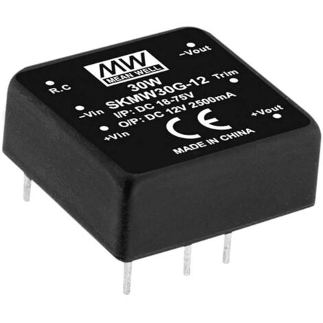Convertisseur CC/CC Mean Well SKMW30G-03 Nbr. de sorties: 1 x 7.5 A 30 W 1 pc(s) Q123342