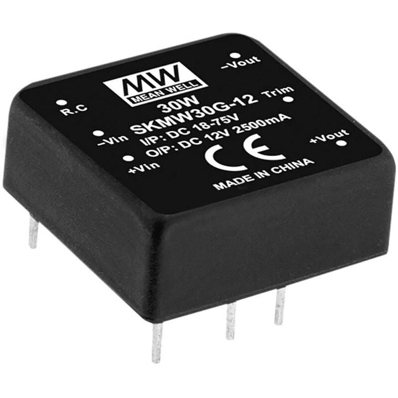 Mean Well - Convertisseur cc/cc SKMW30G-03 Nbr. de sorties: 1 x 7.5 a 30 w 1 pc(s) Q123342
