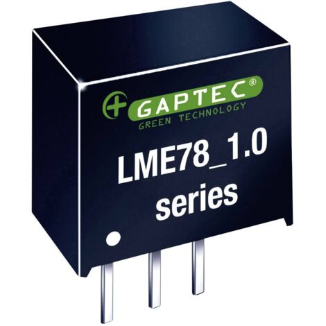 Convertisseur CC/CC pour circuits imprimés Gaptec LME7803-1.0 10070822 24 V/DC 3.3 V/DC 1 A 3.3 W Nbr. de sorties: 1 x 1 pc(s) X724621