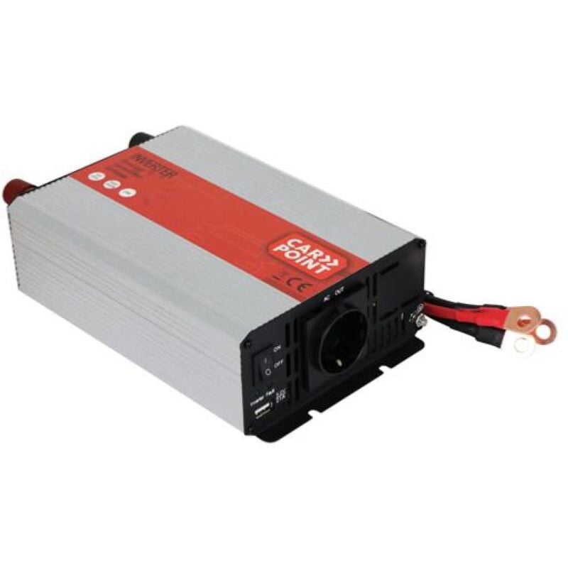 Carpoint - Convertisseur Dc-Ac 12V 230v 1000W 2400w