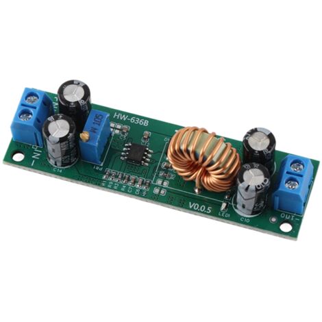 Convertisseur DC-DC Buck Réglable 60V vers 5V/12V/19V, Régulateur de Tension Variable pour Alimentation