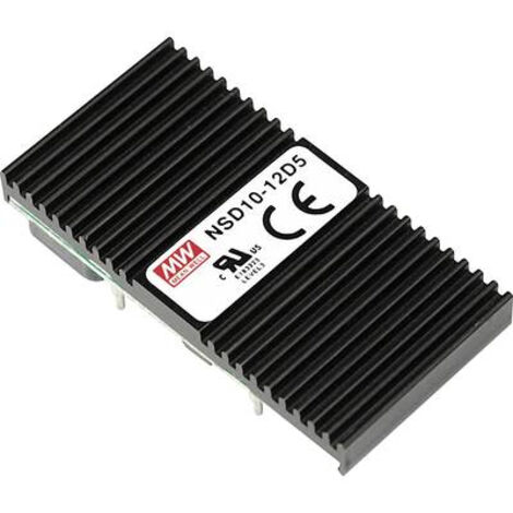 Convertisseur DC/DC MW Mean Well NSD10-12S5 +5 V/DC 2000 mA A045101