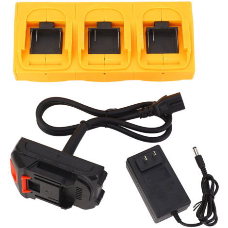 Convertisseur de batterie, 6 Interfaces, adaptateur d'outil électrique pour tronçonneuse 21V Li, lave-auto, ventilateur, tondeuse, ciseaux électriques, prise US