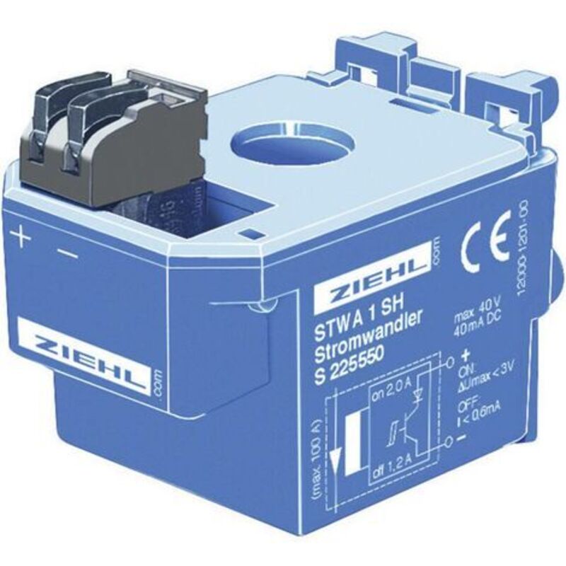 Ziehl - Convertisseur de courant stwa 1 h 100 a (max.) 1 pc(s)