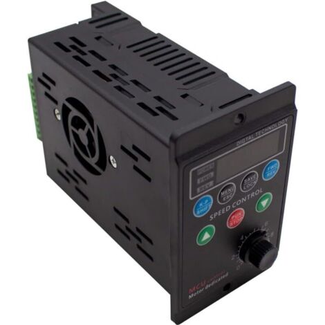 Convertisseur de Fréquence de Pilote de Moteur de Sortie Triphasé à entrée Monophasée 220V avec Affichage à Tube Numérique à Quatre Chiffres T13-750W-12-H(A)