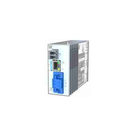 Convertisseur de média mini PoE industriel HANWHA SNI-1MC-PS