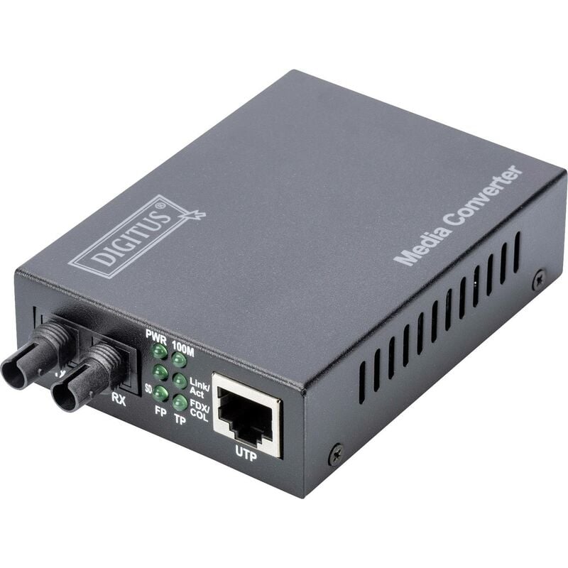 Convertisseur de média réseau Digitus DN-82010-1 lan, st Simplex 100 MBit/s Y134851