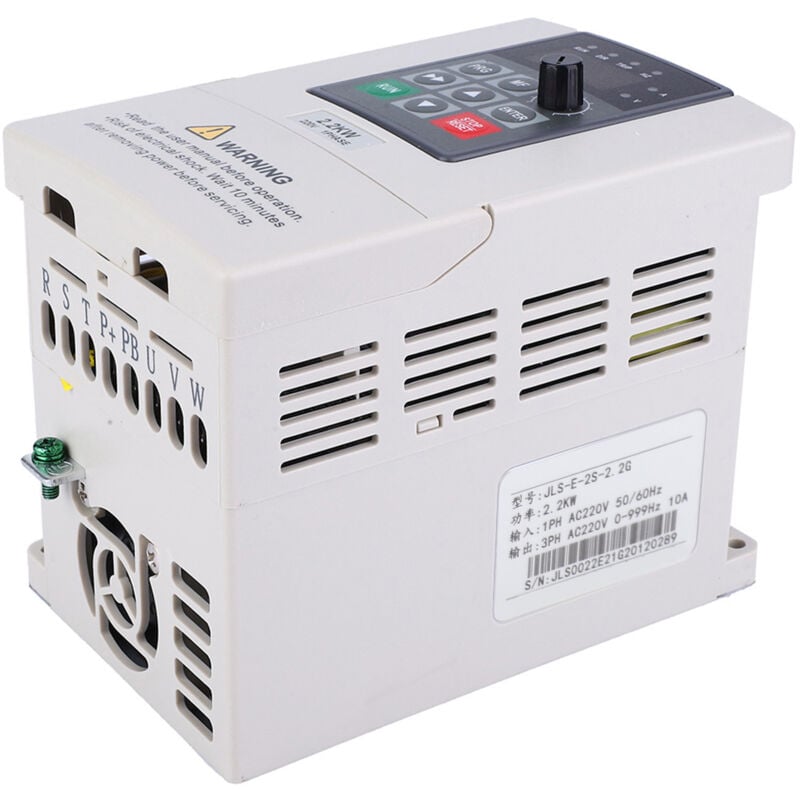 Eosnow - Convertisseur de moteur vfd monophasé à triphasé 220V, 2,2 kw, variateur de fréquence