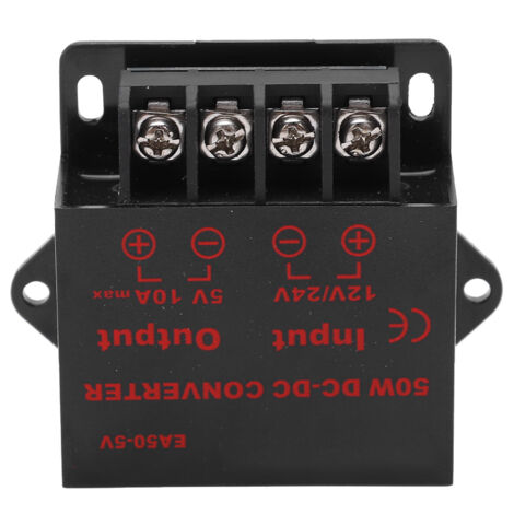 Convertisseur de Puissance DC 24V/12V vers 5V 10A 50W