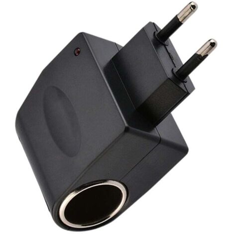 Convertisseur De Puissance De Voiture 220V à 12V,Adaptateur Secteur Allume-Cigare De Voiture Pour Alimentation Onduleur AC à DC Pour Voiture Van Camion éLectrique,RéGlementations EuropéEnnes