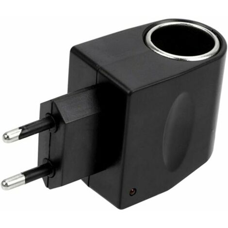 Convertisseur De Puissance De Voiture 220V à 12V,Adaptateur Secteur Allume-Cigare De Voiture Pour Alimentation Onduleur AC à DC Pour Voiture Van Camion éLectrique,RéGlementations EuropéEnnes