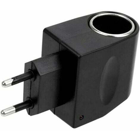 Convertisseur De Puissance De Voiture 220V à 12V,Adaptateur Secteur Allume-Cigare De Voiture Pour Alimentation Onduleur AC à DC Pour Voiture Van Camion éLectrique,RéGlementations EuropéEnnes