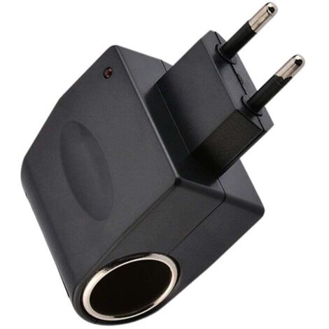 Convertisseur De Puissance De Voiture 220V à 12V,Adaptateur Secteur Allume-Cigare De Voiture Pour Alimentation Onduleur AC à DC Pour Voiture Van Camion éLectrique,RéGlementations EuropéEnnes