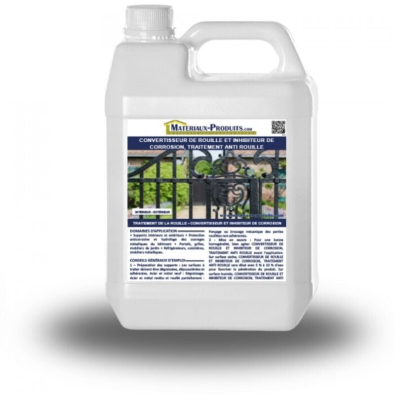 Convertisseur de rouille et inhibiteur de corrosion - 10 l Beige Matpro