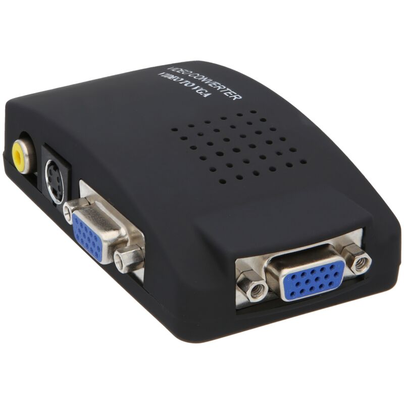 Convertisseur De Signal S-Vidéo Cvbs Vga Av - Kit Vga