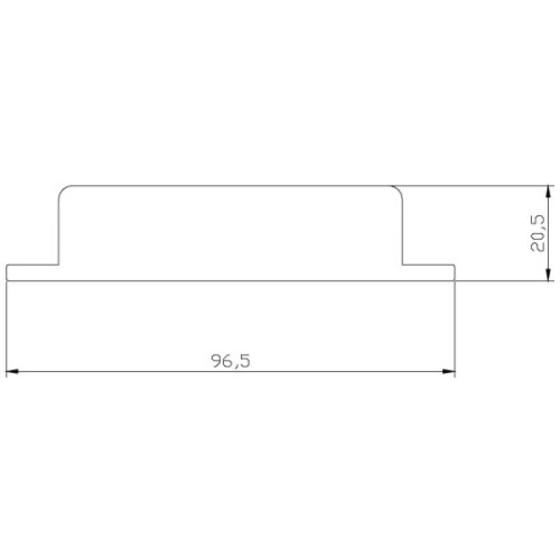 Izyx - Convertisseur de tension à visser entrée 12 à 28 Volts ac ou 12 à 50 v dc sortie 24 v dc puissance 0,5 A/12 w