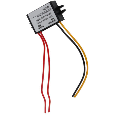 Convertisseur de tension AC/DC 10-28V vers 12V 5A - Module d'alimentation régulateur de courant