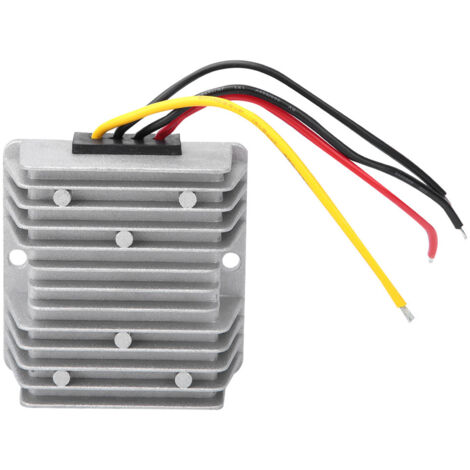 Convertisseur de tension DC 24V vers 12V 8A 96W avec boîtier aluminium - Réducteur de voltage haute puissance