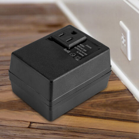 Convertisseur de Tension Universel 220V vers 110V pour Voyage, Puissance 200W