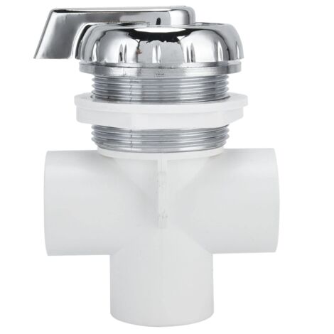 Convertisseur de Trous, Convertisseur de Sortie de Spa pour Piscine à économie d'eau Baignoire de Massage Convertisseur à Double Trou Inverseur d'eau de Spa 11x8.5x4cm