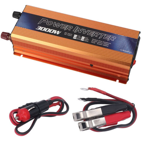 Convertisseur d'onde sinusoïdale d'inverseur de puissance de voiture avec le ventilateur de refroidissement de Port USB 500W DC 12V à AC