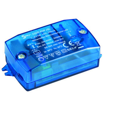 convertisseur électronique - 24 volts - 0.5 à 6w - europole 4246