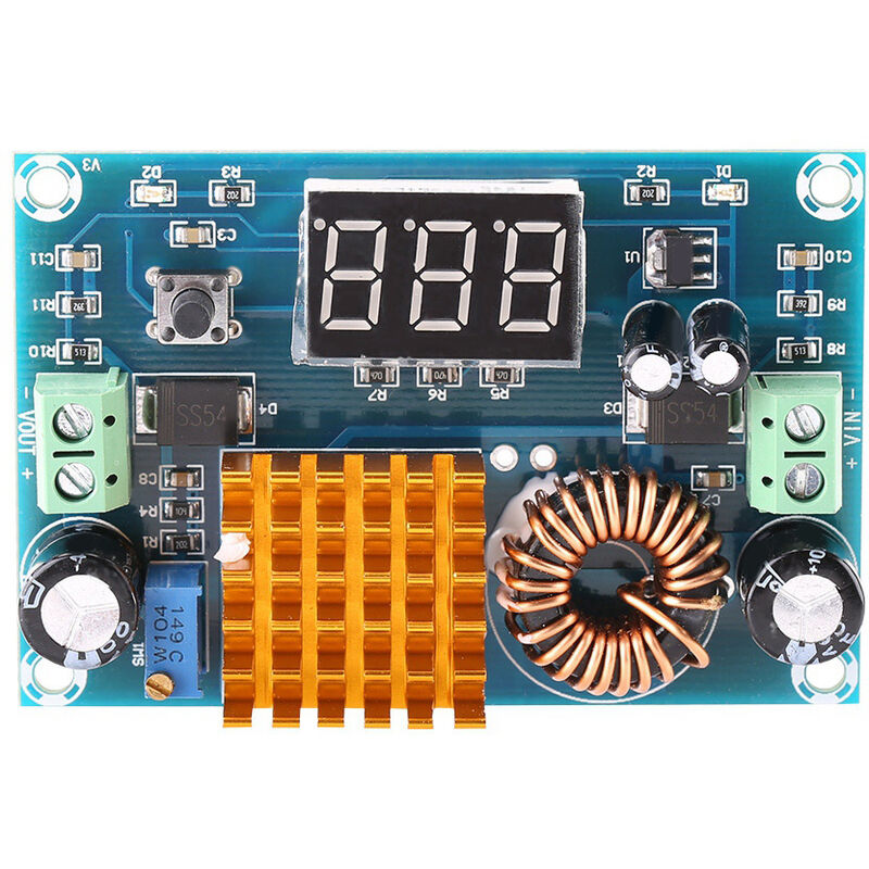 Eosnow Convertisseur élévateur de tension DC à DC 5-45V 5A, carte régulateur de tension réglable