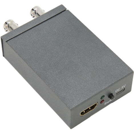 Convertisseur HDMI vers AHD 4K avec sortie boucle coaxial et adaptateur 1080P, 1 entrée 2 sorties