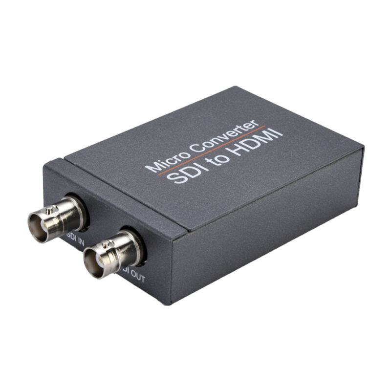 Convertisseur Micro sdi NK-M008 sdi vers hdmi/sdi vers sdi 2 voies de sortie Mini hd 1080P Convertisseur alimenté par usb
