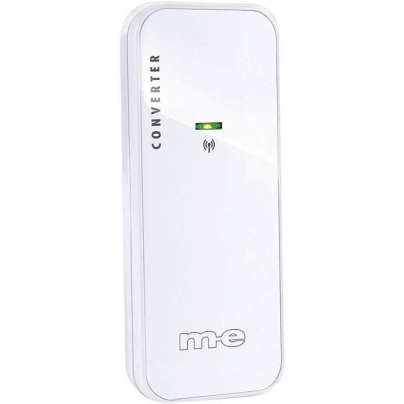 M-e Modern-electronics - Convertisseur pour Sonnette sans fil 41130 100 m blanc