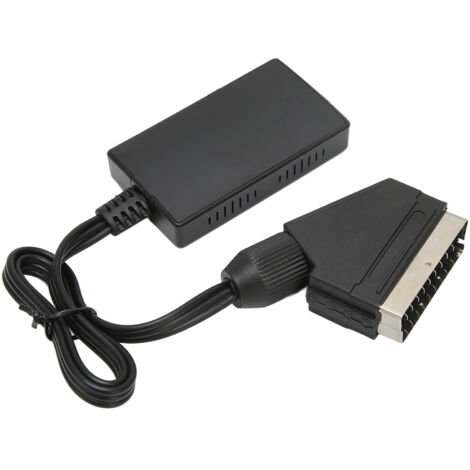 Convertisseur SCART HDMI, Adaptateur Vidéo Haute Définition 1080P pour TNT et Lecteurs DVD