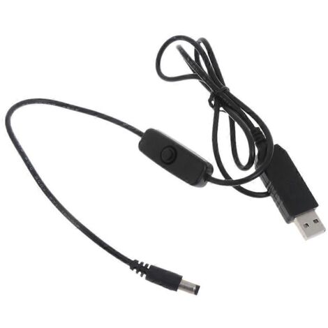 Convertisseur USB 5V vers 9V 2A - Transformateur élévateur de tension pour interrupteur de ligne DC
